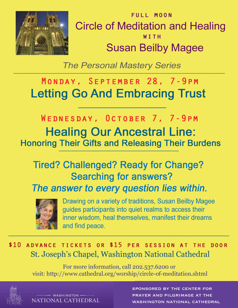 Circle of Meditation and Healing with Susan Beilby Magee